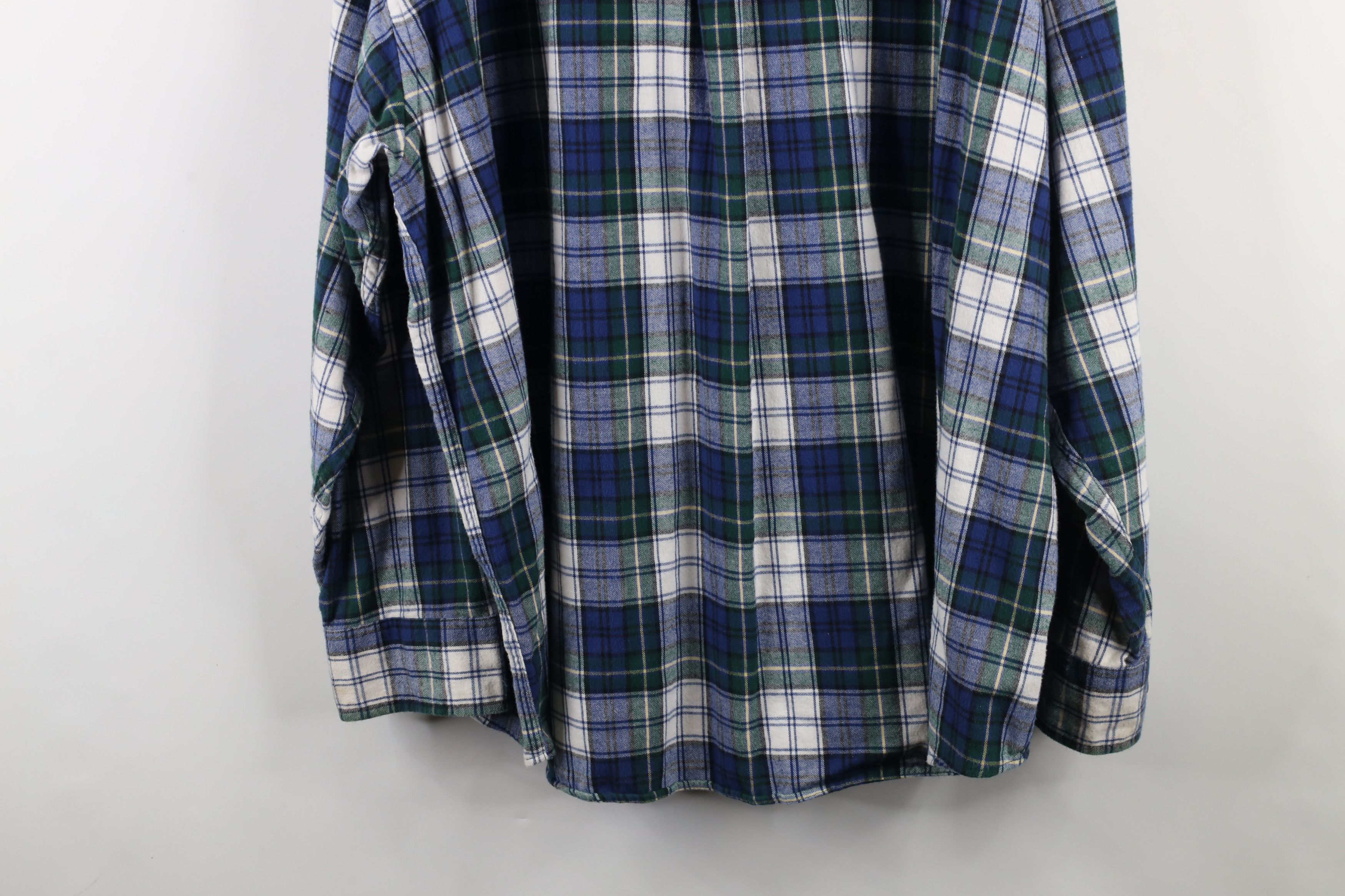 Cabelas × Vintage Vintage 90s Cabelas Flannel Collared Button Down Shirt Plaid Size US XXL / EU 58 / 5 - 11 Thumbnail
