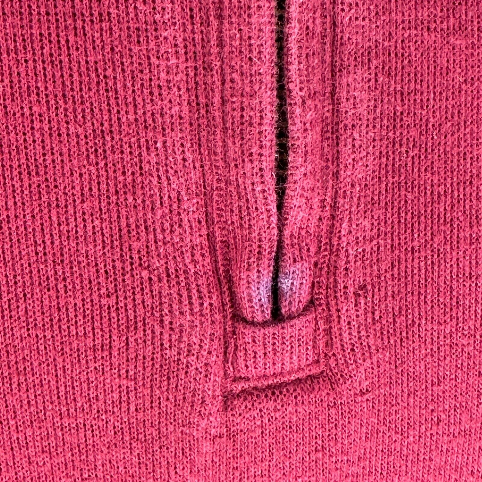 Polo Ralph Lauren Polo Ralph Lauren Estate Rib 1/4 Zip Mens XL Burgundy Cotton Size US XL / EU 56 / 4 - 10 Thumbnail