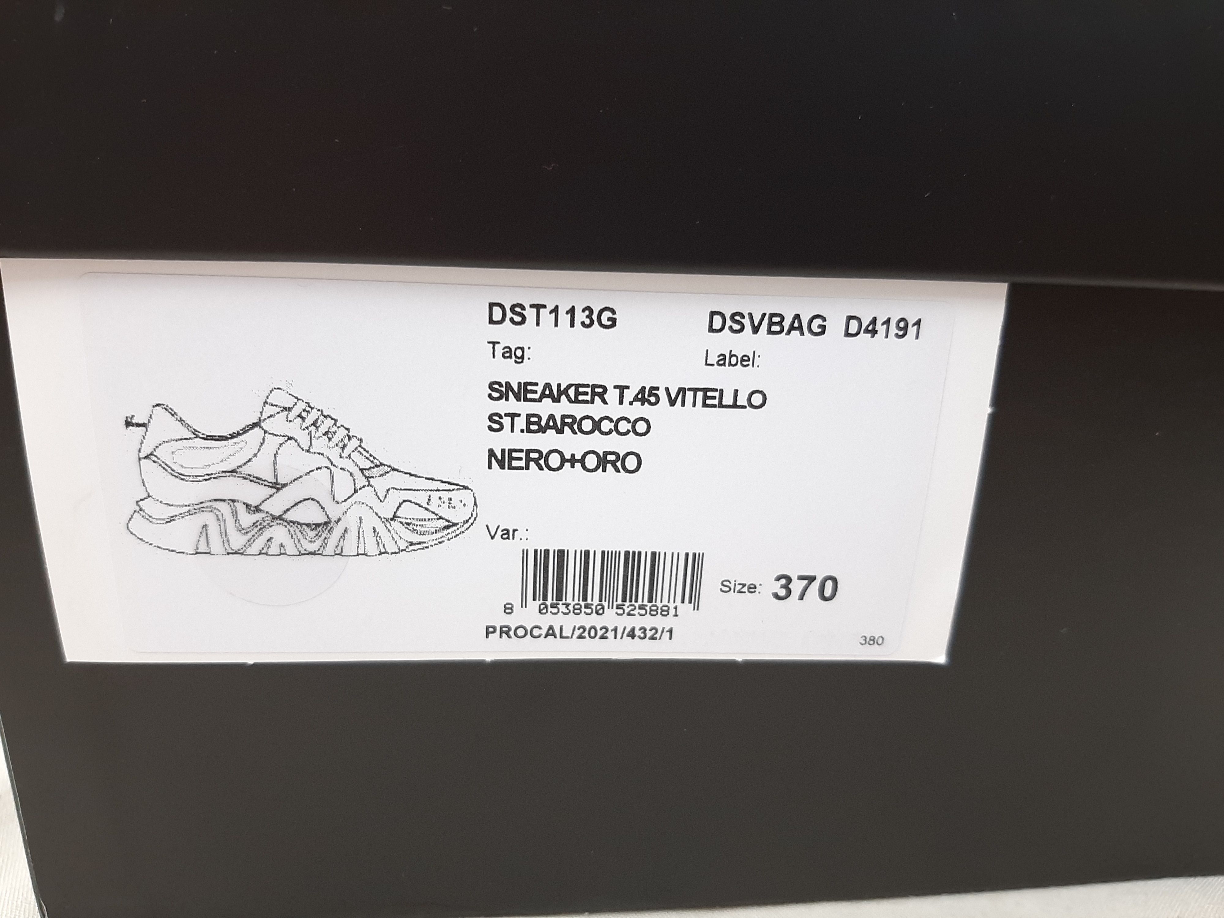 Versace Versace Greca Squalo Barocco Sneakers Size US 7 EU 37 Size US 7 / IT 37 - 14 Thumbnail