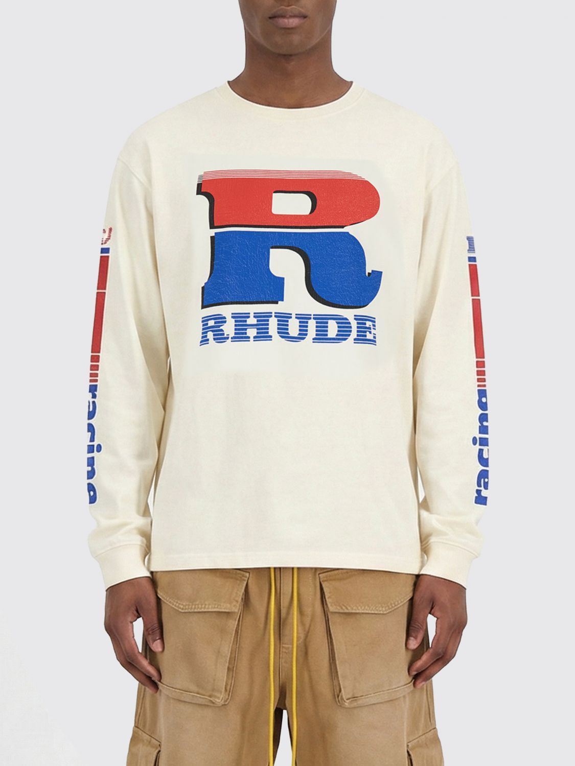 Rhude Rhude T-Shirt Men White Size US M / EU 48-50 / 2 - 1 Thumbnail