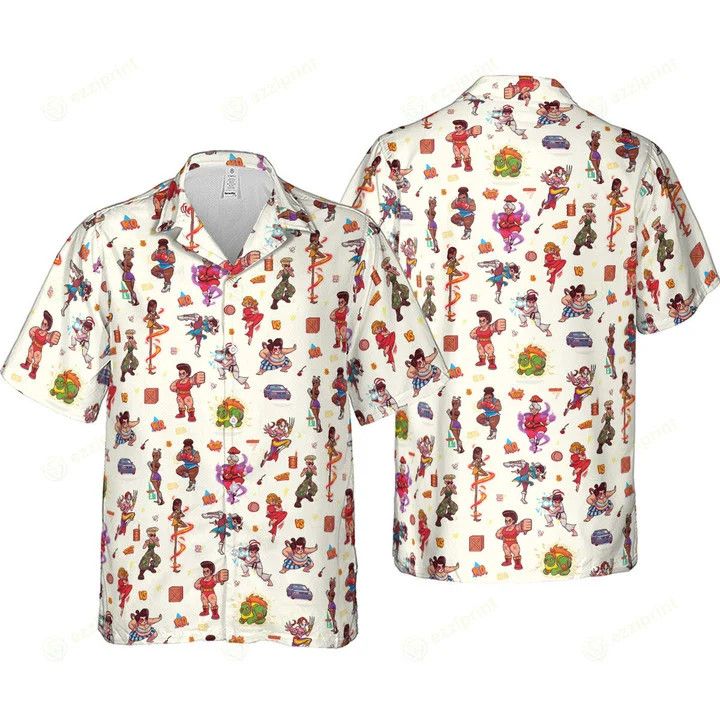 Other Sweet Fighter Hawaiian Shirt Size US L / EU 52-54 / 3 - 4 Thumbnail