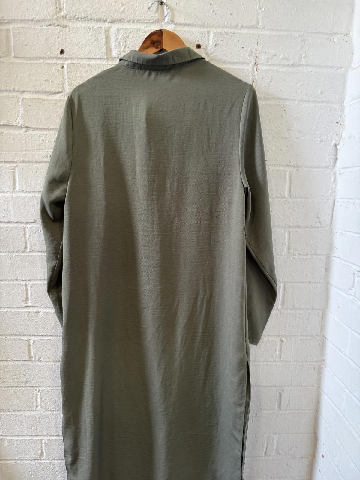 Designer Dorothy Perkins Long Sleeve Button-Up Dress Size M / US 6-8 / IT 42-44 - 4 Thumbnail