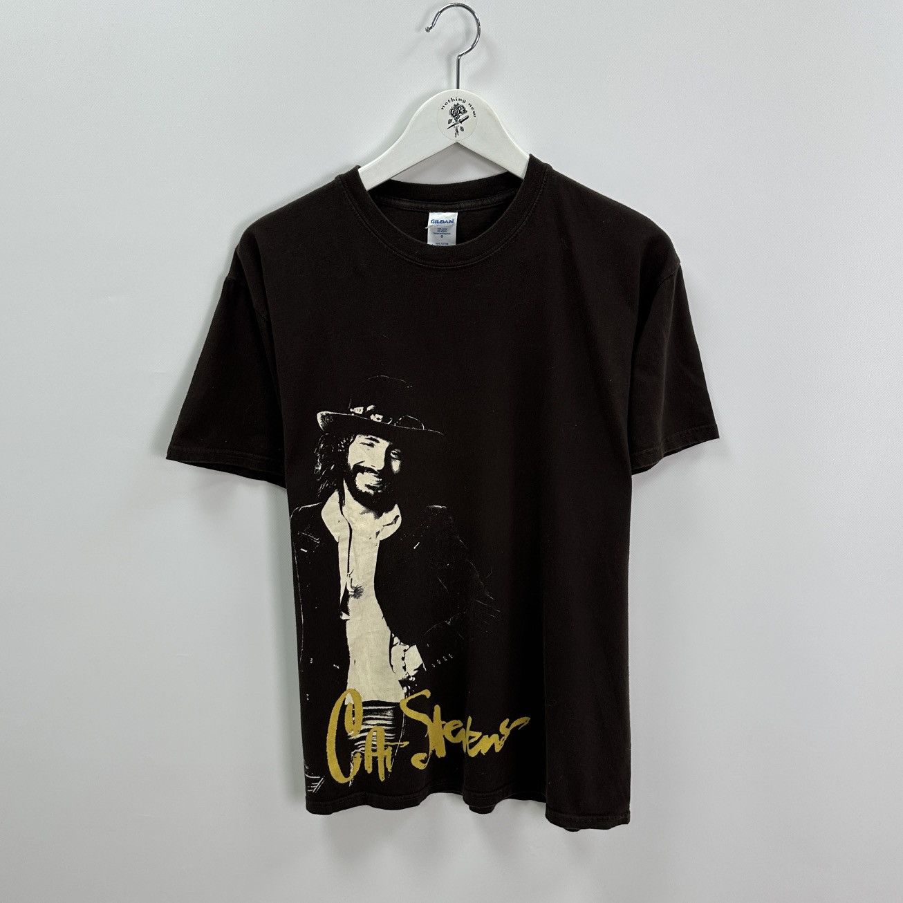 Band Tees Vintage 00s Cat Stevens singer tee y2k Catch bull at four Size US L / EU 52-54 / 3 - 1 Thumbnail