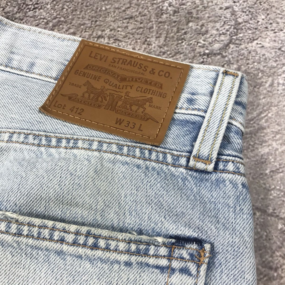 Levi's × Vintage VINTAGE Y2K DENIM LEVIS SHORTS CASUAL STREETWEAR 90s Size US 33 - 8 Thumbnail