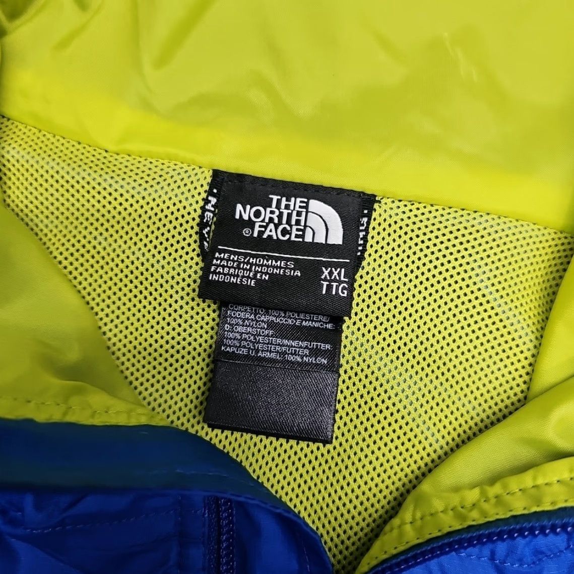 The North Face The North Face Windbreaker Hooded Jacket Men 2XL Blue & Yellow Size US XXL / EU 58 / 5 - 3 Thumbnail