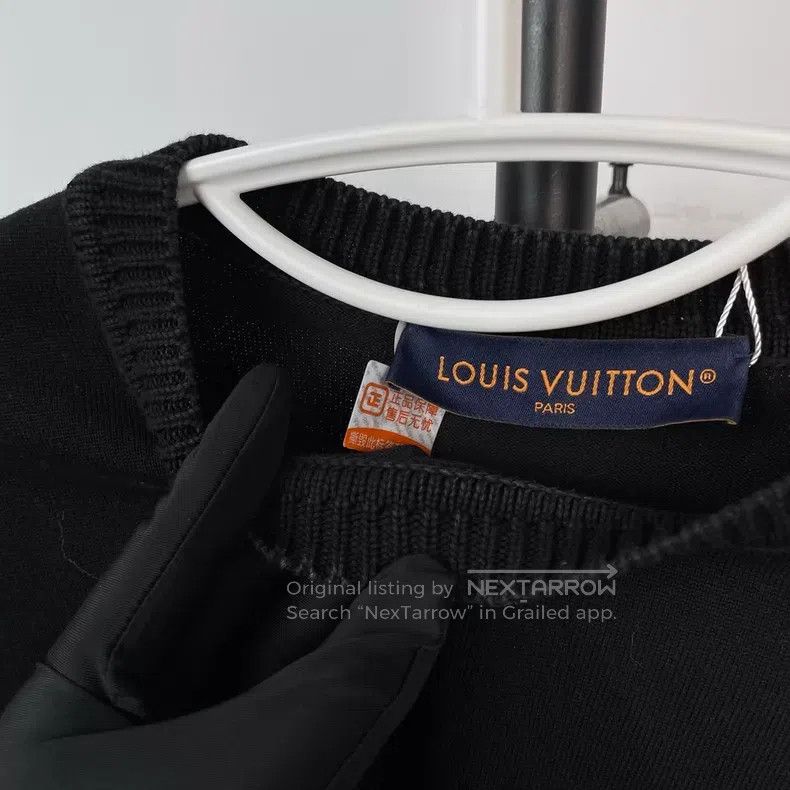 Louis Vuitton Louis Vuitton Black and white knitted short sleeve Size US M / EU 48-50 / 2 - 4 Thumbnail