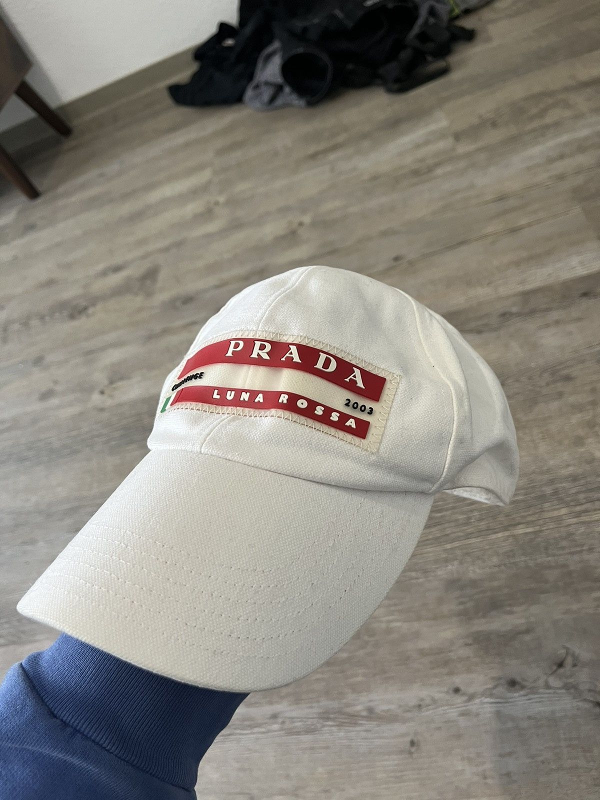 Prada Prada Luna Rossa Hat Cap 2003 Vintage Archive Designer