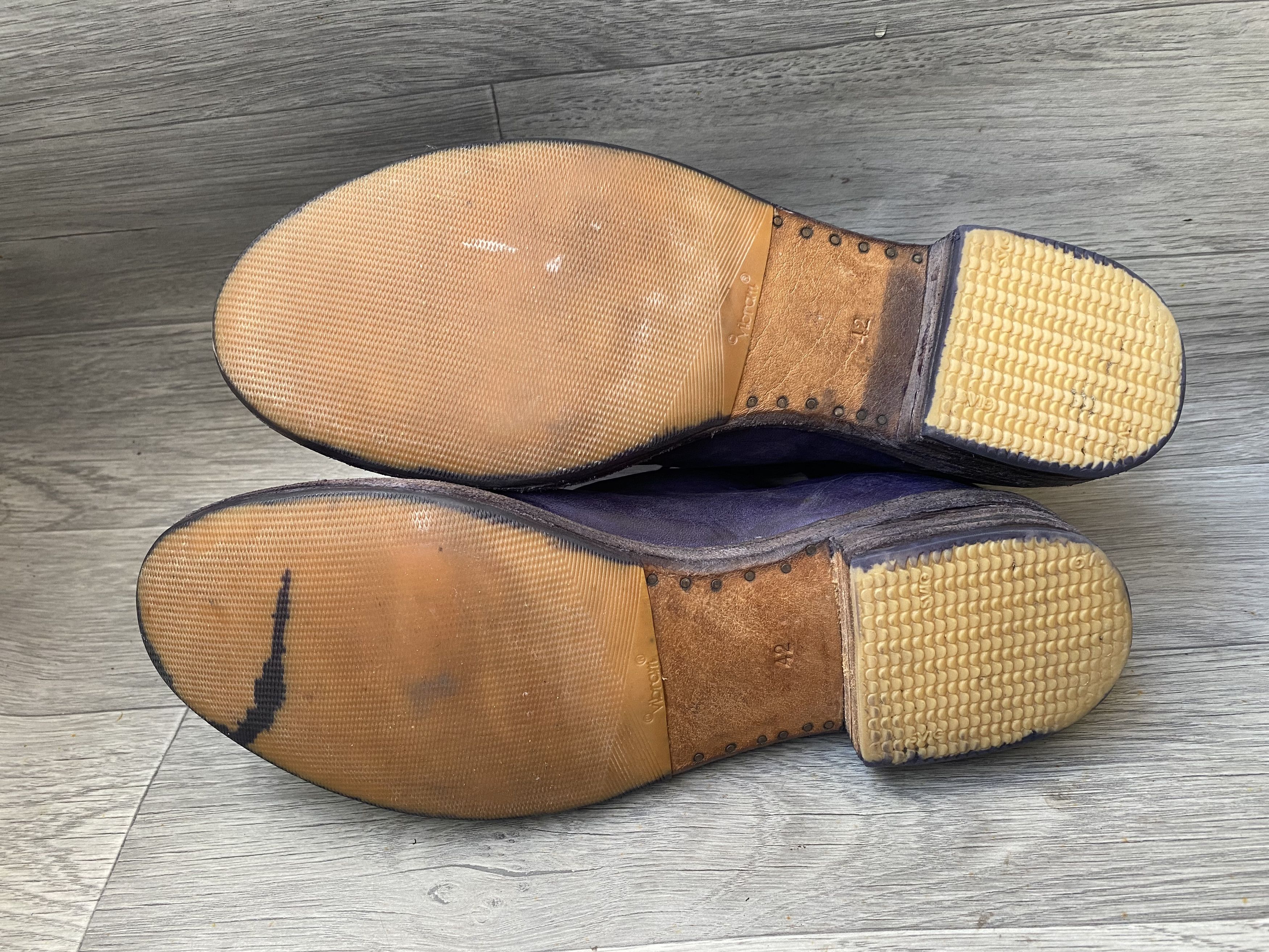 A1923 Augasta Dicianno Veventitre horse purple sz 43 Size US 9 / EU 42 - 11 Thumbnail