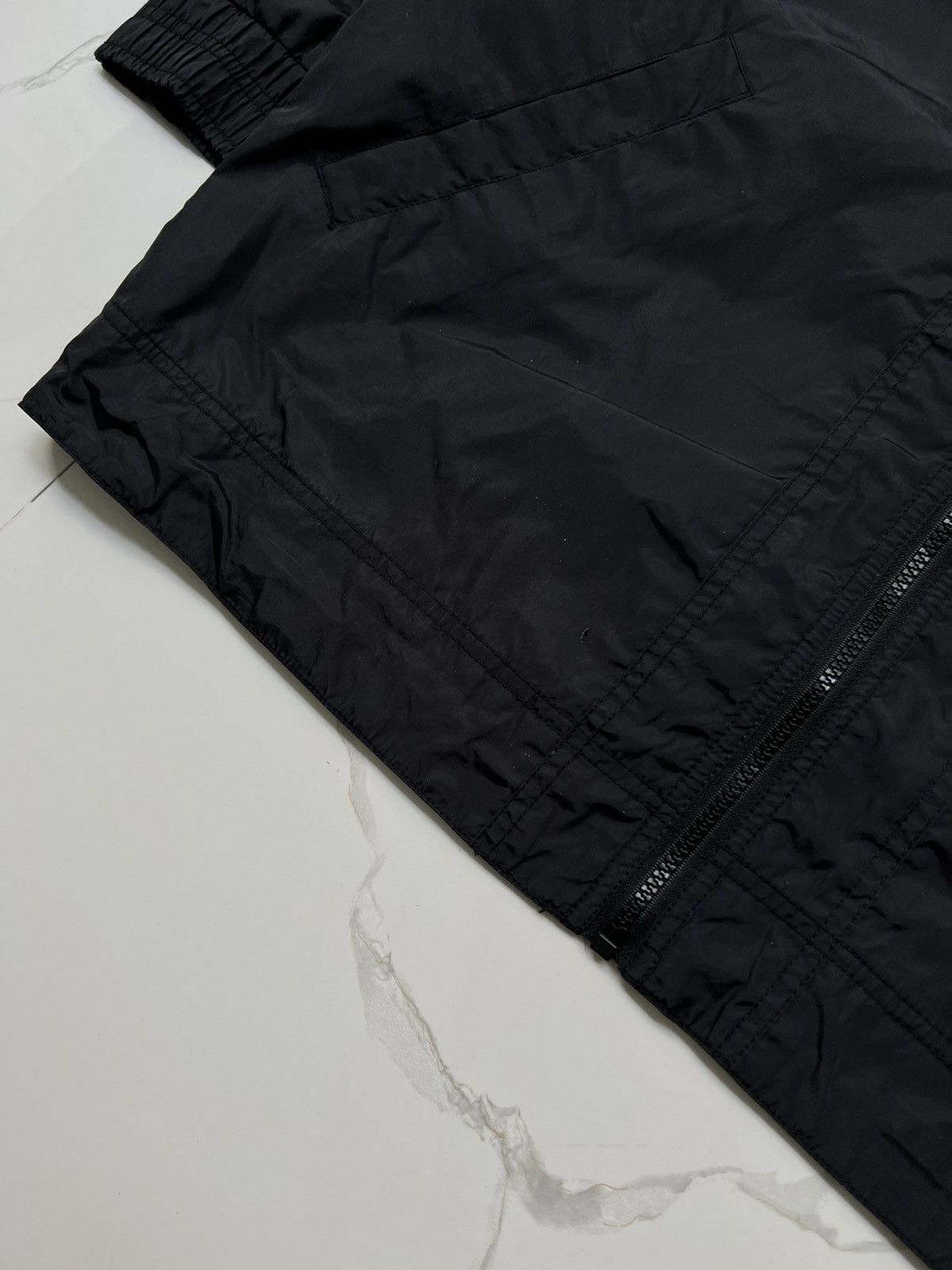 Nike × Vintage 90’s NIKE RARE BASKETBALL RETRO Y2K SWOOSH LOGO JACKET Size US M / EU 48-50 / 2 - 8 Thumbnail