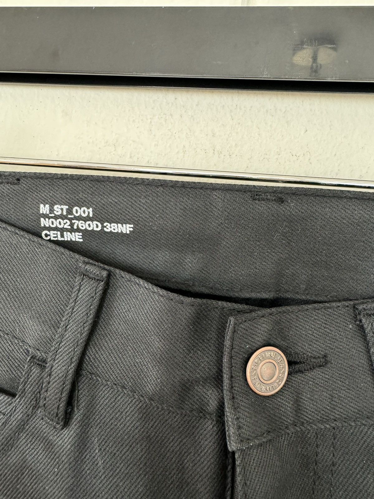 Celine × Hedi Slimane RARE! 🔥 Celine ST 001 denim pants Size US 27 - 11 Thumbnail