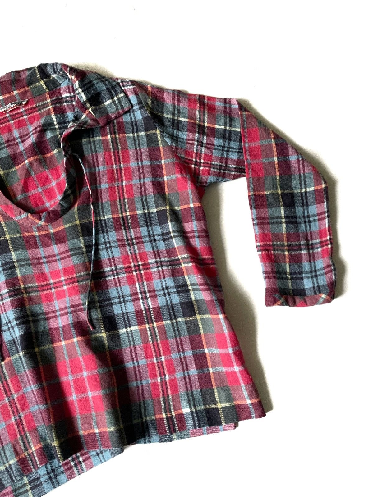 Umii 908 Umii 908 Wool Flannel Women Blouse Made In Japan Size 0/S Size S / US 4 / IT 40 - 3 Thumbnail