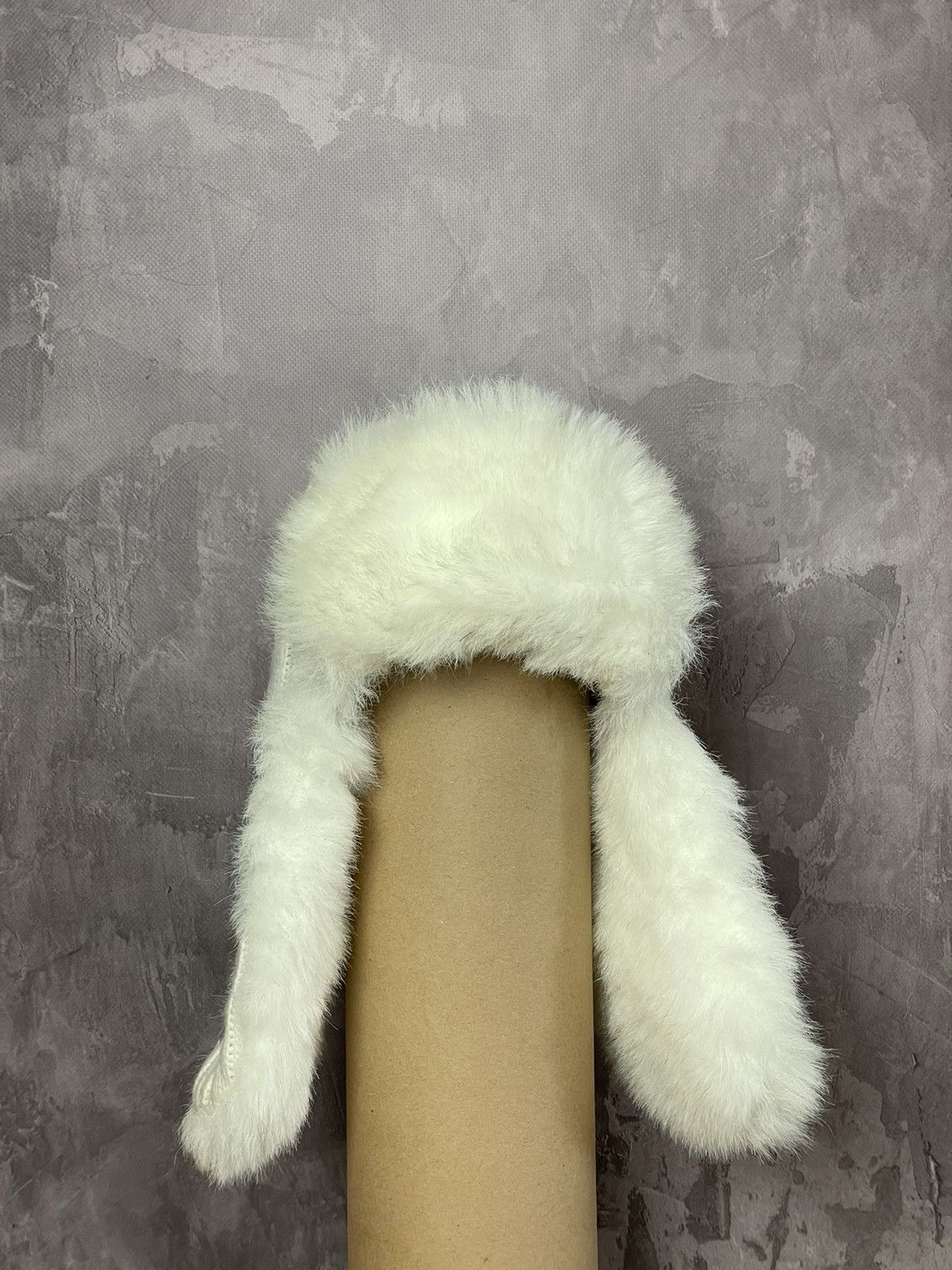 Japanese Brand × Vintage 90'S Y2K FUZZY USHANKA BEANIE FAUX MOHAIR HAT Size ONE SIZE - 6 Thumbnail
