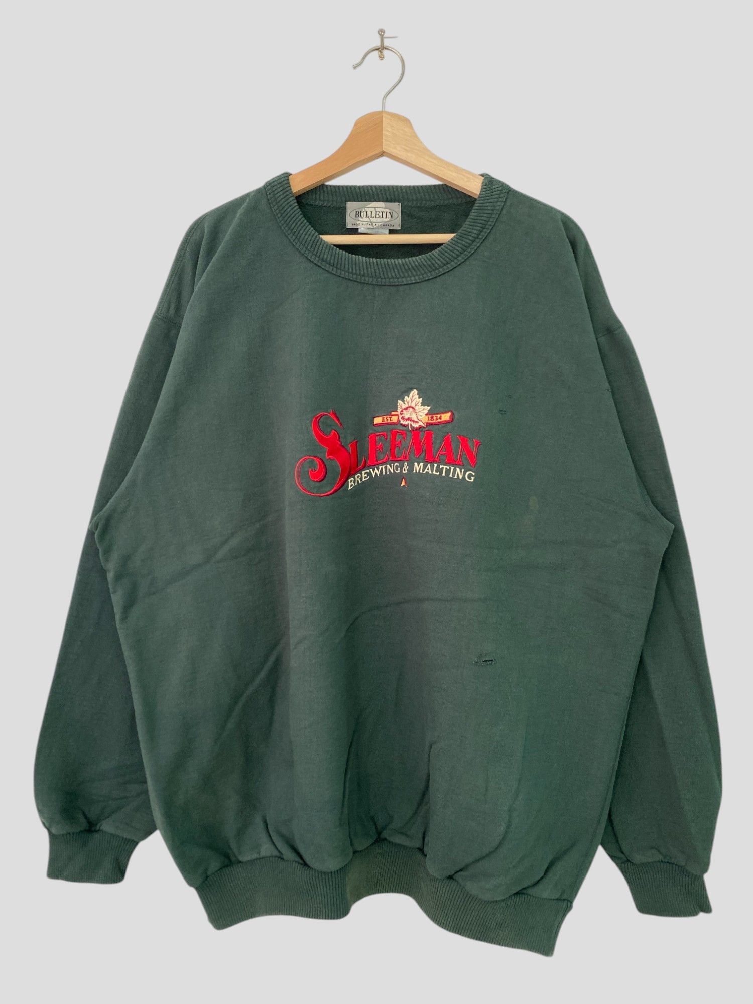 Vintage Vintage Sleeman Brewing & Malting Sweatshirt XXL Size Size US XXL / EU 58 / 5 - 1 Thumbnail