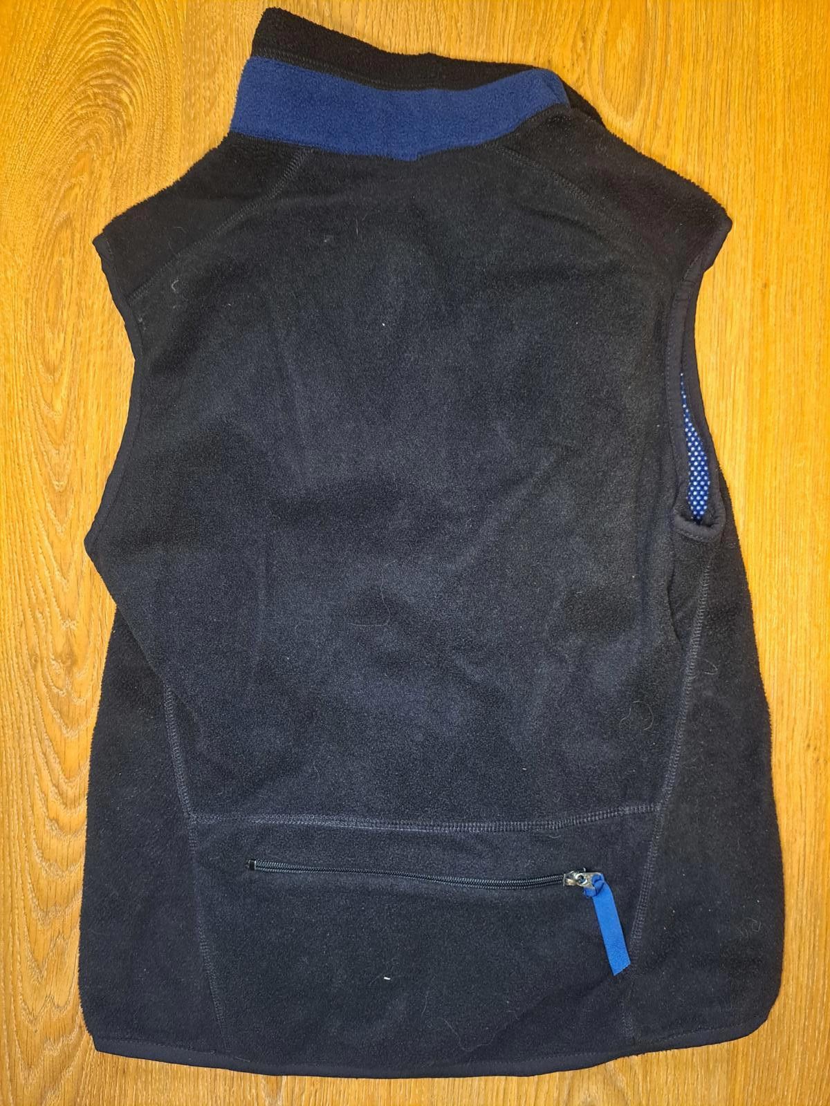 Patagonia VINTAGE Patagonia Vest Fleece Jacket Mens Medium Black Blue Size US M / EU 48-50 / 2 - 6 Thumbnail