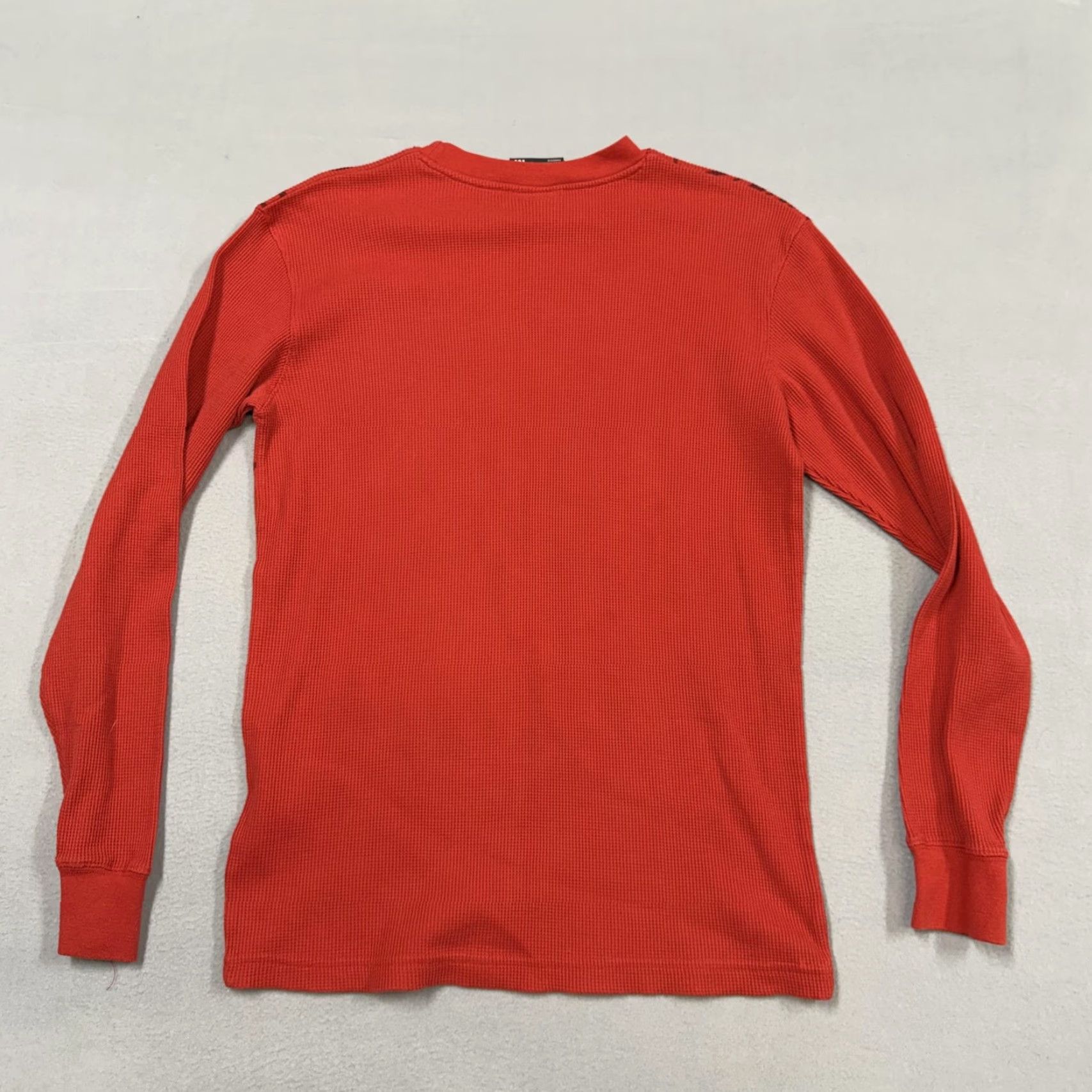 Southpole Southpole Shirt Mens Medium Red Thermal Y2K Grunge Skater Goth Size US M / EU 48-50 / 2 - 4 Thumbnail