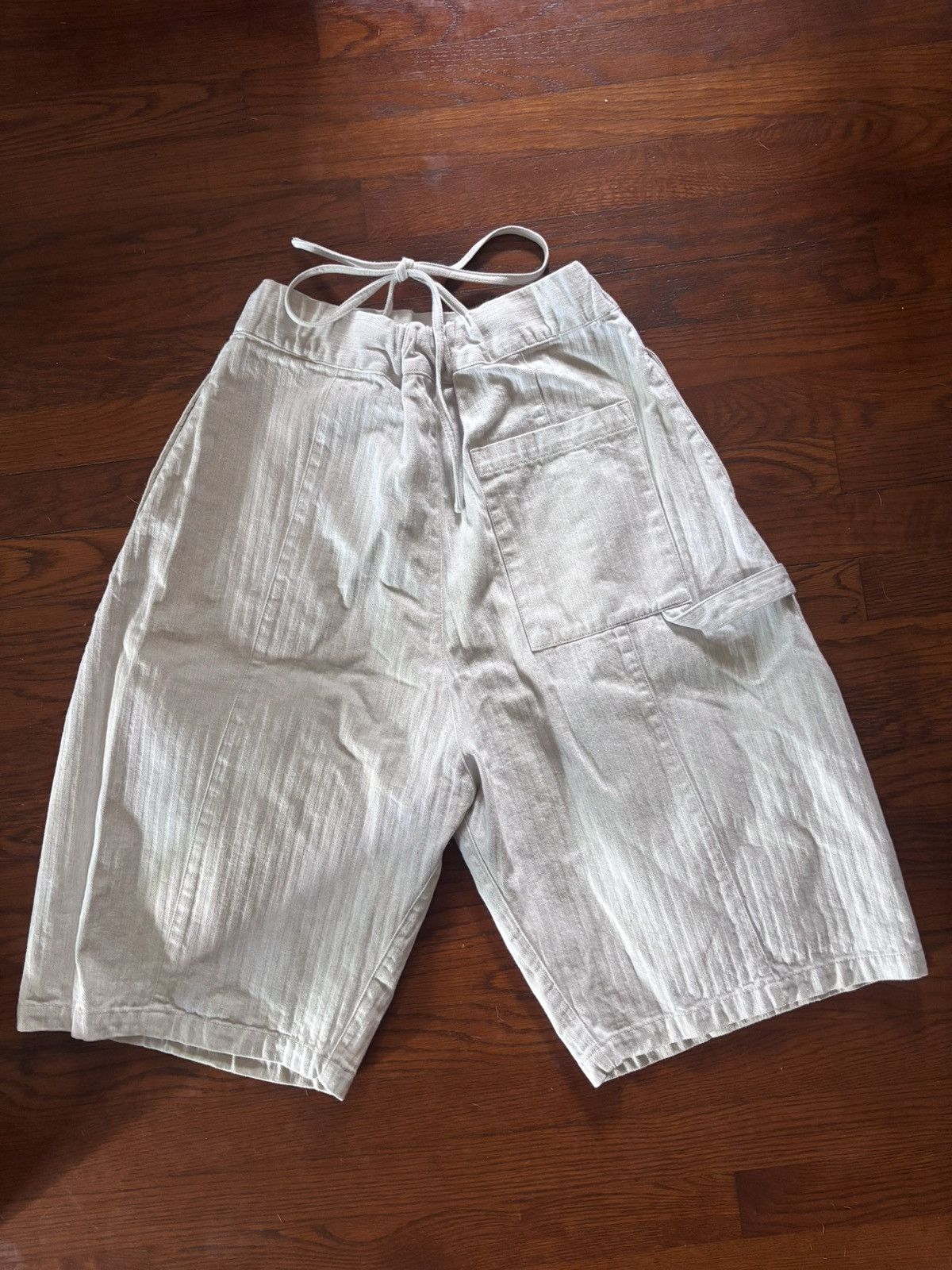 SAGE NATION SAGENATION Box pleat shorts Size US 32 / EU 48 - 2 Thumbnail