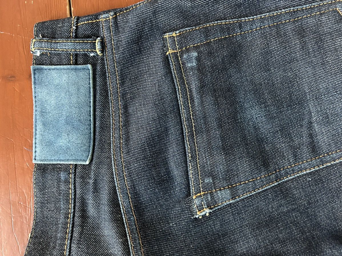 Visvim Visvim - 04R - social sculpture denim - deer leather tab Size US 31 - 4 Thumbnail