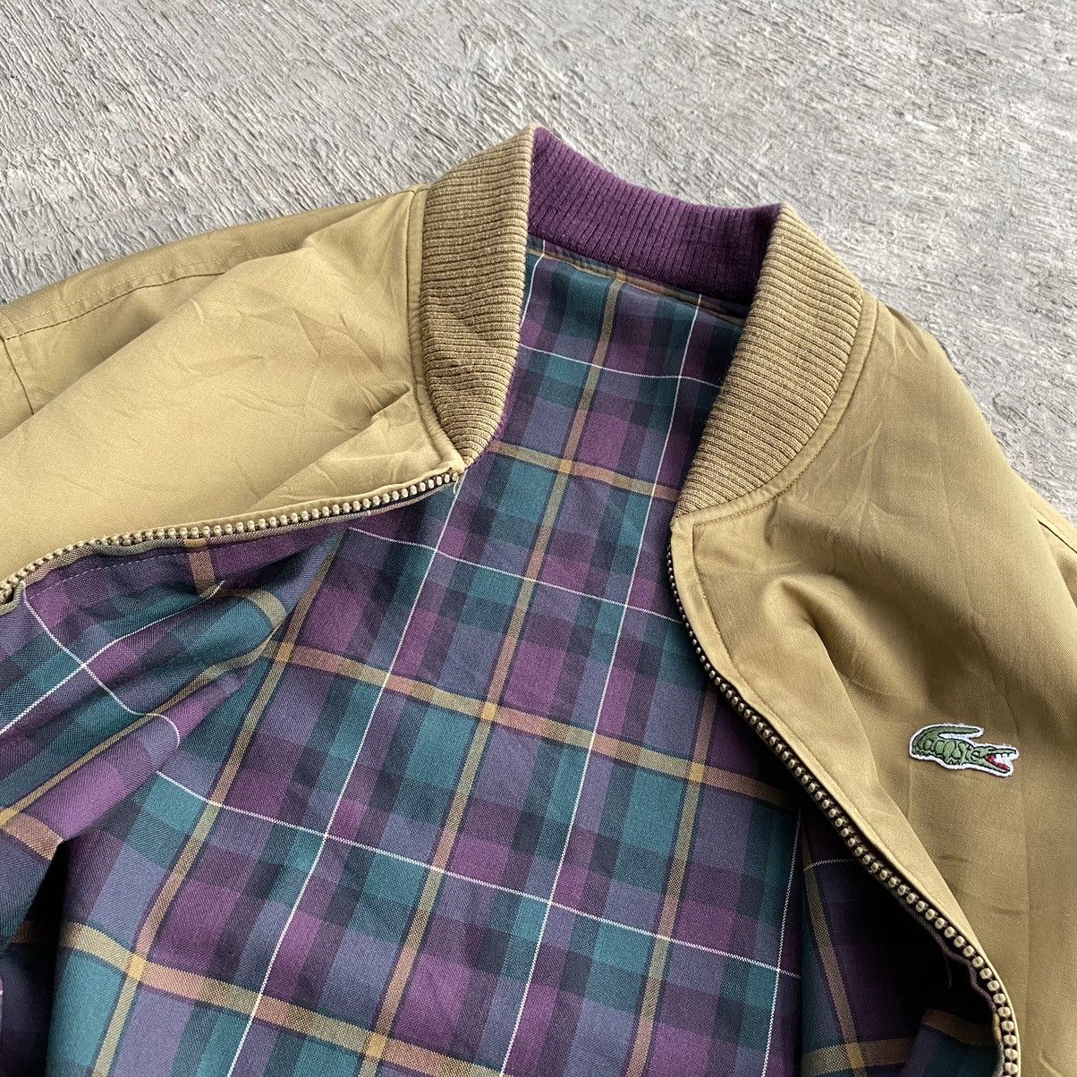 Japanese Brand × Lacoste × Vintage Vintage Chemise Lacoste Reversible Bomber Jacket Size US L / EU 52-54 / 3 - 5 Thumbnail