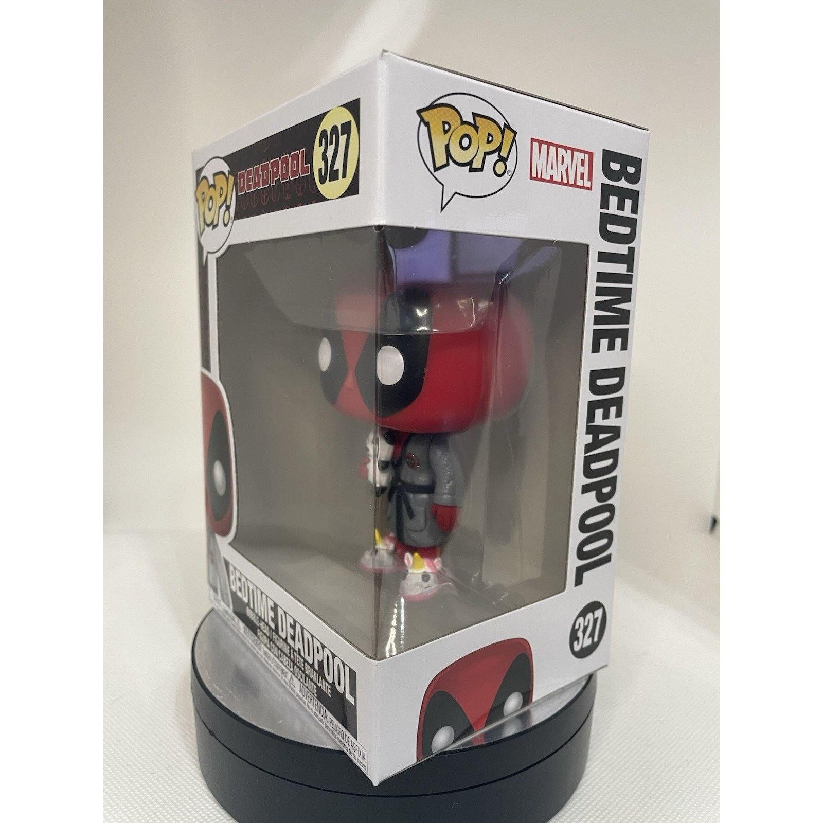 Marvel Comics Funko Pop! Bedtime Deadpool #327 With Pop Protector Size ONE SIZE - 2 Thumbnail