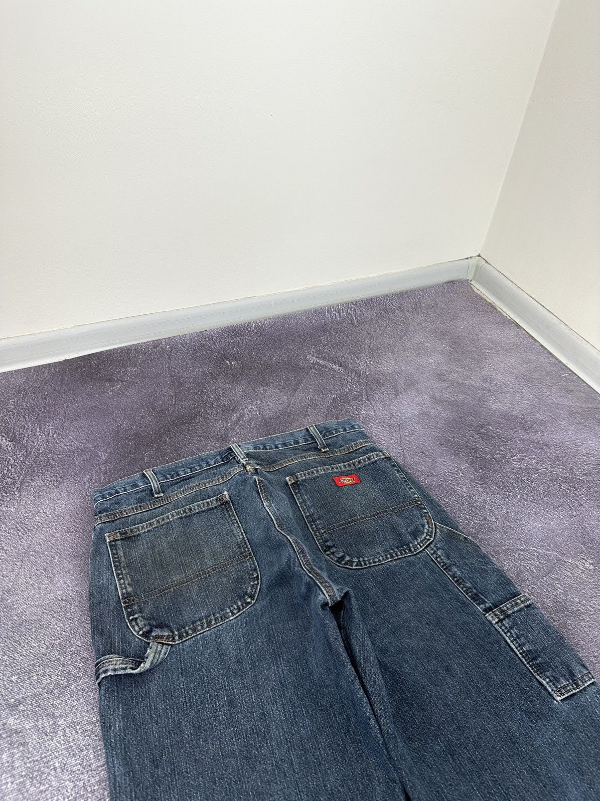 Dickies Vintage Dickies Distressed Denim USA Baggy Opium Work Pants Size US 34 / EU 50 - 6 Thumbnail