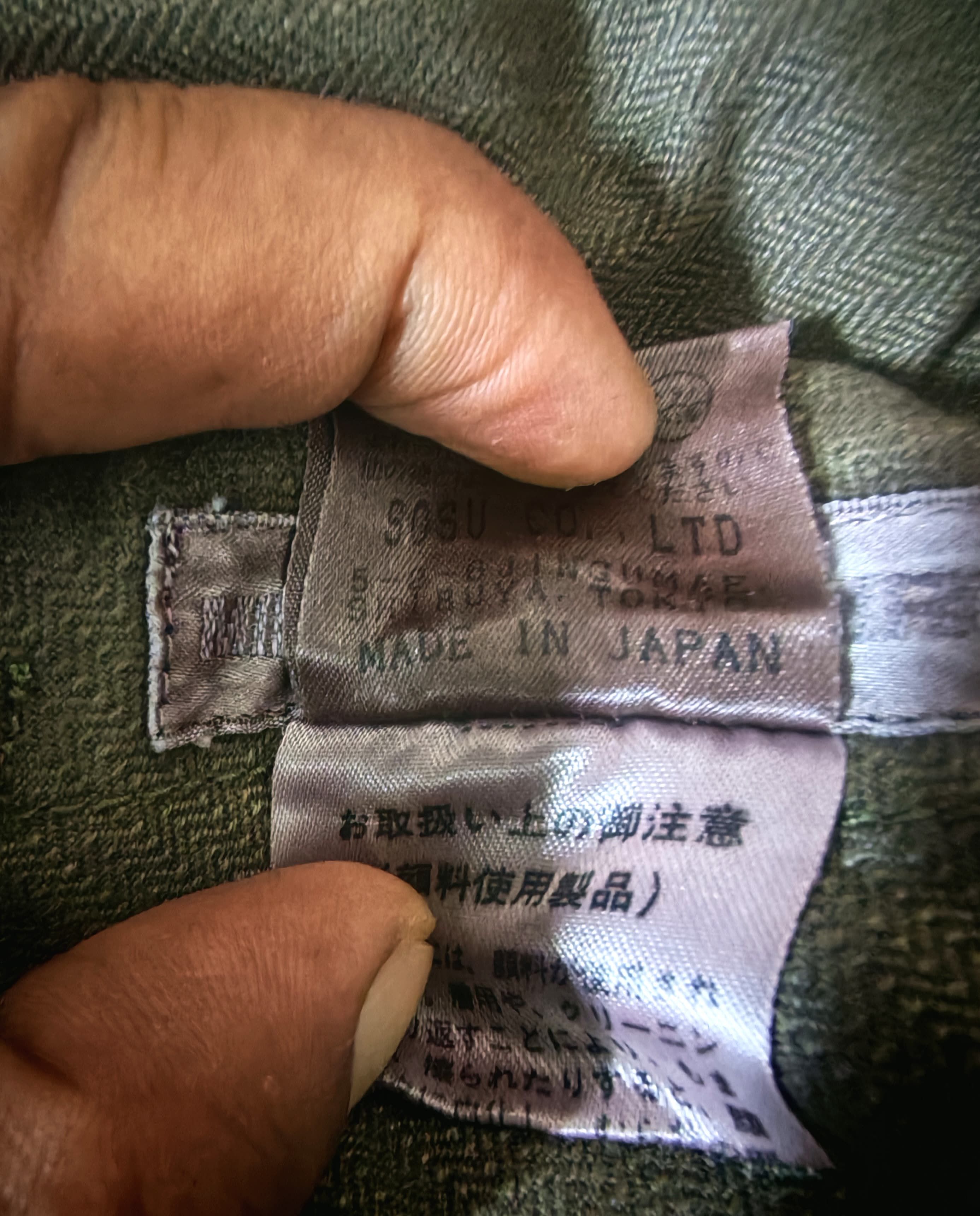 Maison MIHARA YASUHIRO Mihara Yasuhiro Archive Utility Pants Made In Japan Size 29" - 6 Thumbnail
