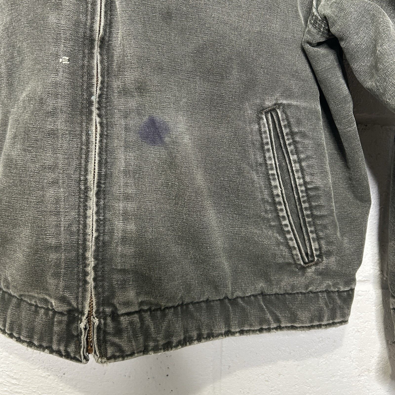 Carhartt Vintage Carhartt Blanket-Lined Detroit Jacket “Moss” J97 MOS Size US L / EU 52-54 / 3 - 6 Thumbnail