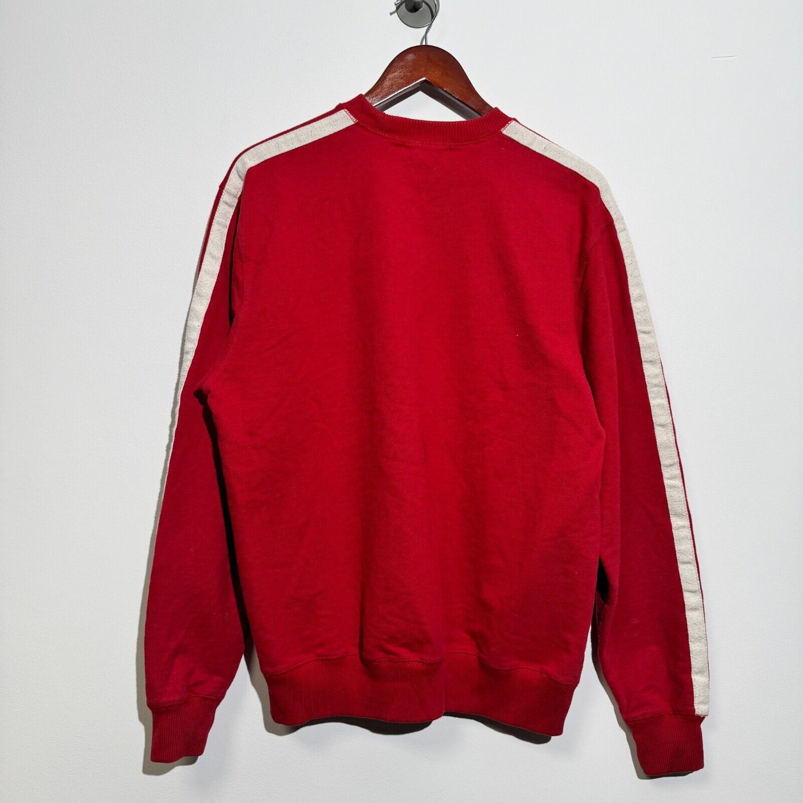 Vintage Vintage Unisex Red Cotton Crewneck Size XL Regular Fit Size US XL / EU 56 / 4 - 12 Thumbnail