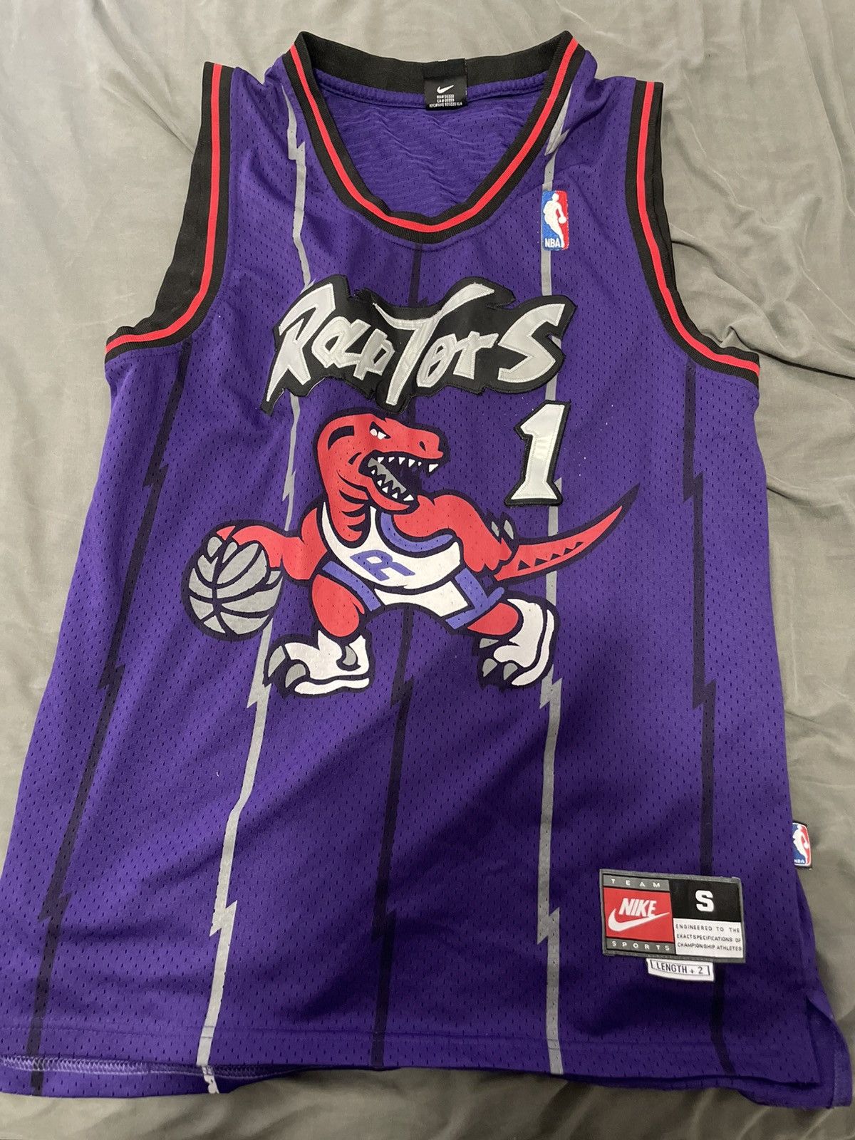 Nike Tracy McGrady raptors jersey small Size US S / EU 44-46 / 1 - 1 Thumbnail