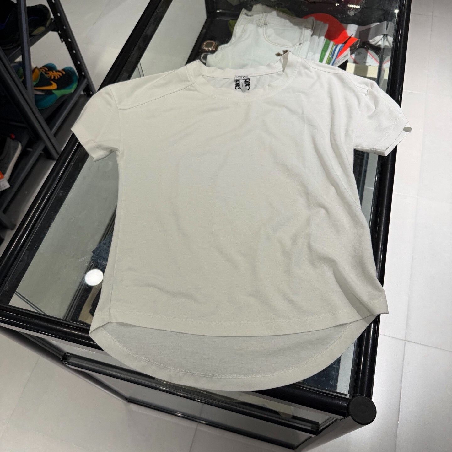 Loewe Loewe White T-Shirt S Women Size S / US 4 / IT 40 - 1 Thumbnail