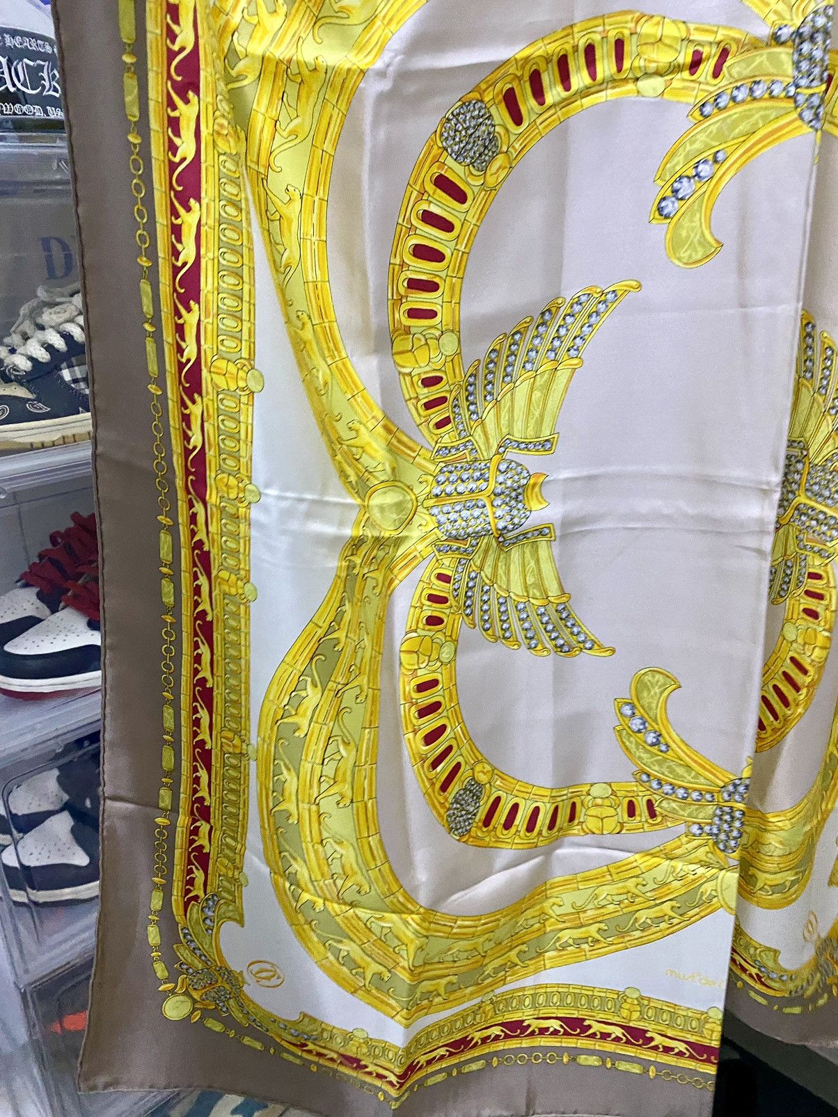Cartier Cartier 100% Silk scarves made in france Size ONE SIZE - 4 Thumbnail