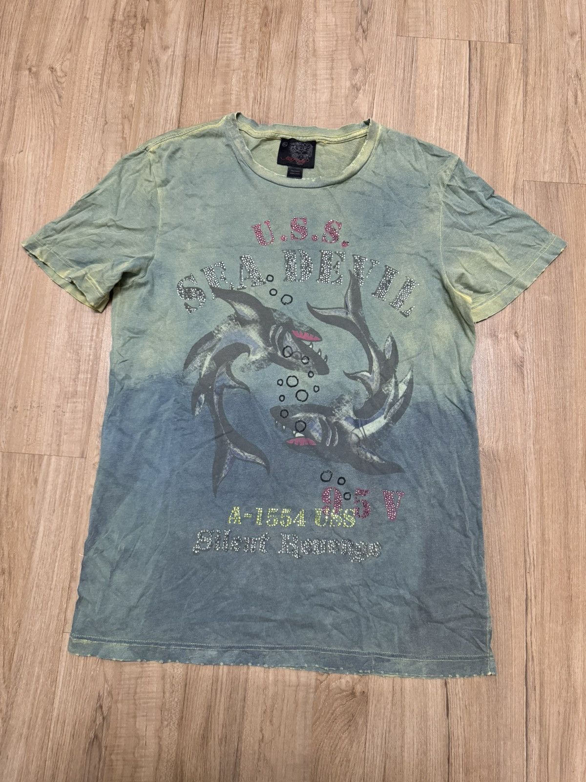 Ed Hardy ED HARDY USS TSHIRT Size US XL / EU 56 / 4 - 1 Thumbnail