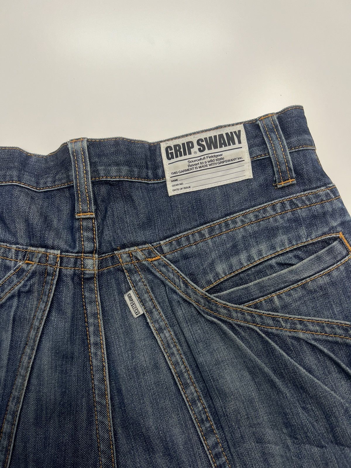 Japanese Brand Grip Swany Multipocket Denim Jeans Size 31" Size US 31 - 8 Thumbnail
