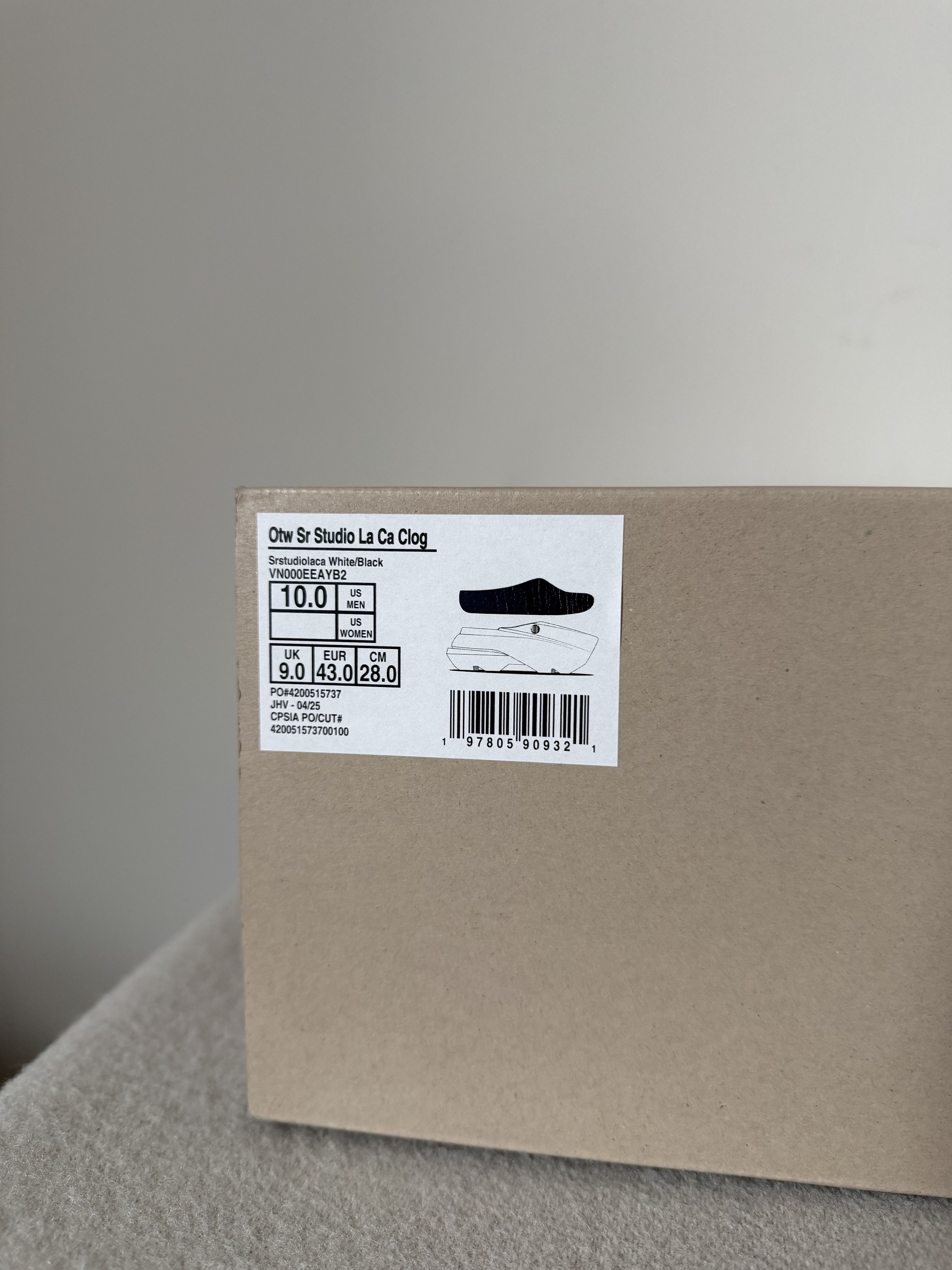 Sterling Ruby × Vans S.R. Studio Vans OTW Future Clog in White Size US 10 / EU 43 - 9 Thumbnail