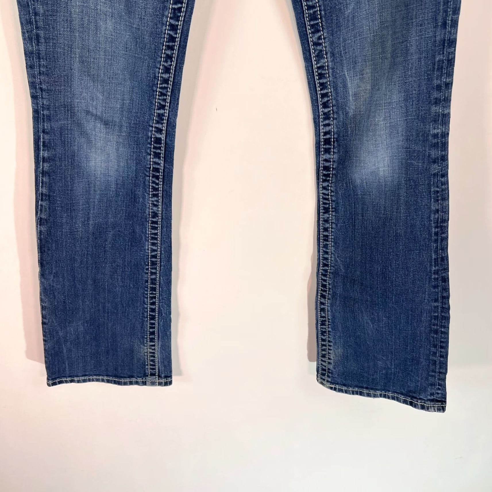 Miss Me VINTAGE Miss Me Jeans Womens Size 27 Blue Boot Cut Signature 30X32 Size 27" / US 4 / IT 40 - 5 Thumbnail