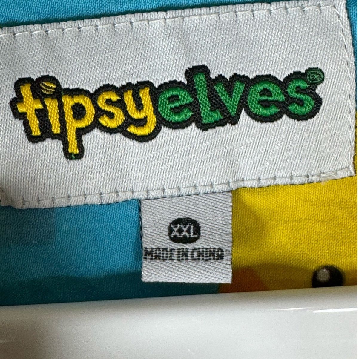 Tipsy Elves Tipsy Elves Rubber Ducky Short Sleeve Hawaiian Shirt Men’s Size US XXL / EU 58 / 5 - 4 Thumbnail