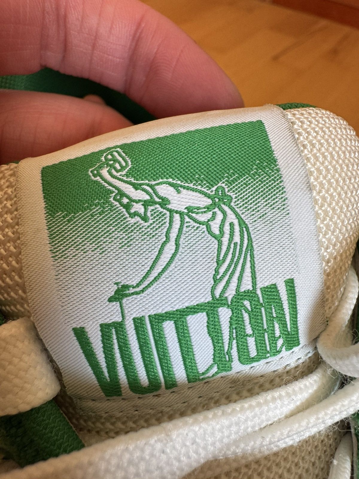 Louis Vuitton Louis Vuitton LV Trainer Velcro Strap Green Denim Size US 10 / EU 43 - 12 Thumbnail
