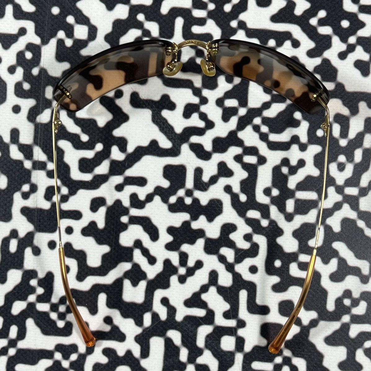 Chanel Vintage Y2K CHANEL Rimles Brown Lens Sunglasses Luxury Style Size ONE SIZE - 8 Thumbnail