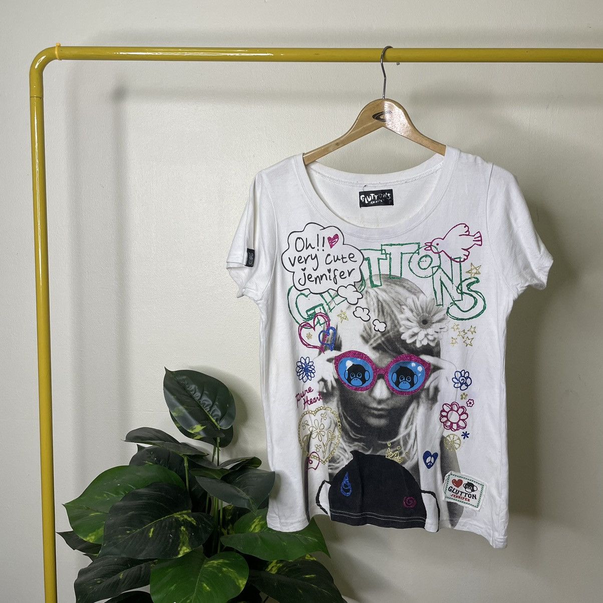 Hysteric Glamour × If Six Was Nine × Seditionaries Jennifer Gluton Hysterics Glamour Cyber Gothic Punk T Shirt Size M / US 6-8 / IT 42-44 - 1 Thumbnail