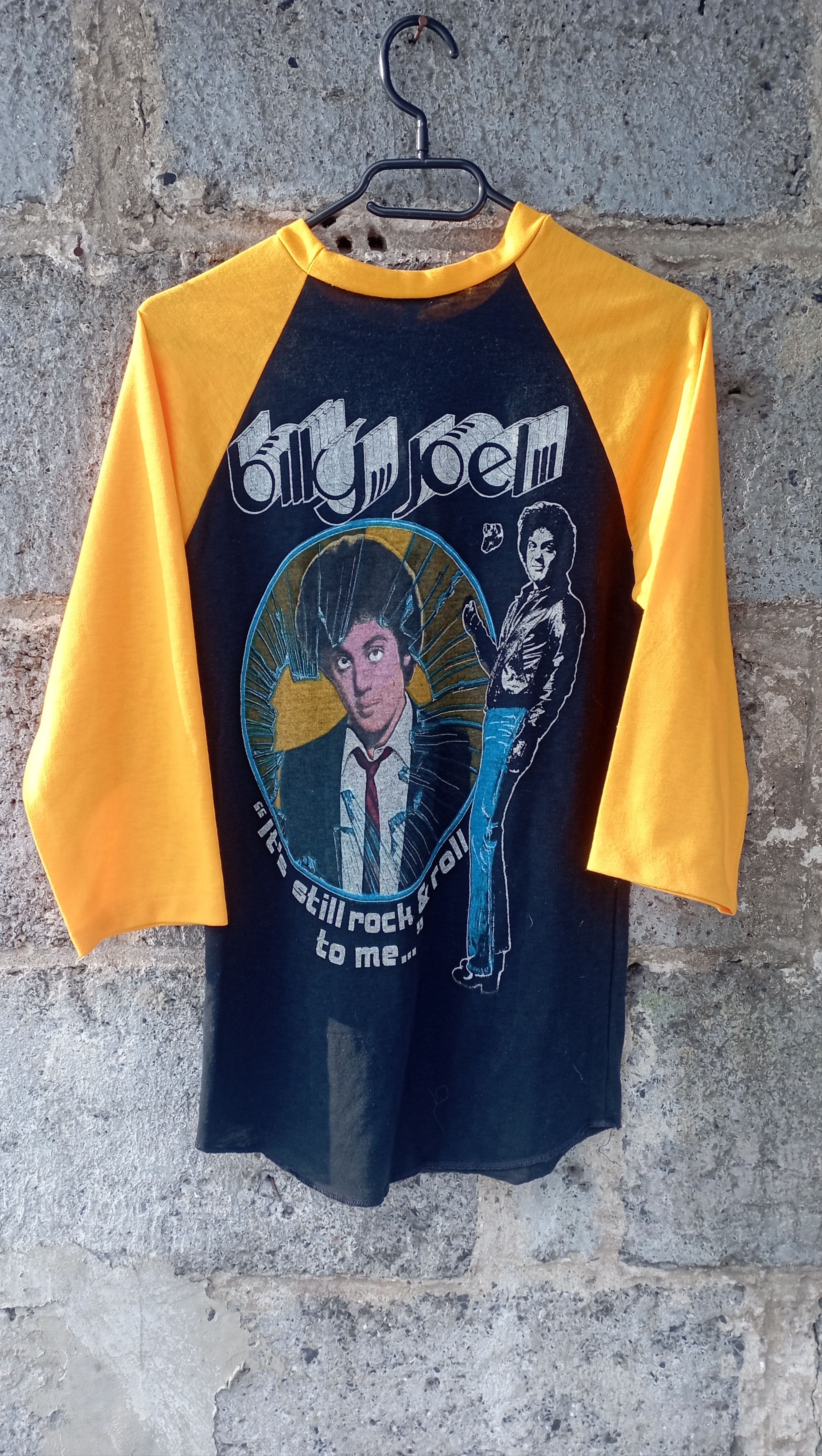 Band Tees × Vintage Vintage Billy Single Stitch Shirt Size US S / EU 44-46 / 1 - 8 Thumbnail