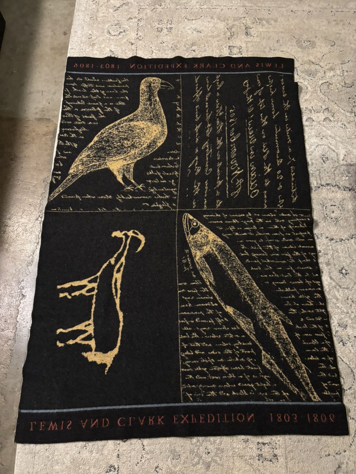 Other Lewis And Clark Virgin Wool Blanket Fairbault Woolen Mills Size ONE SIZE - 5 Thumbnail