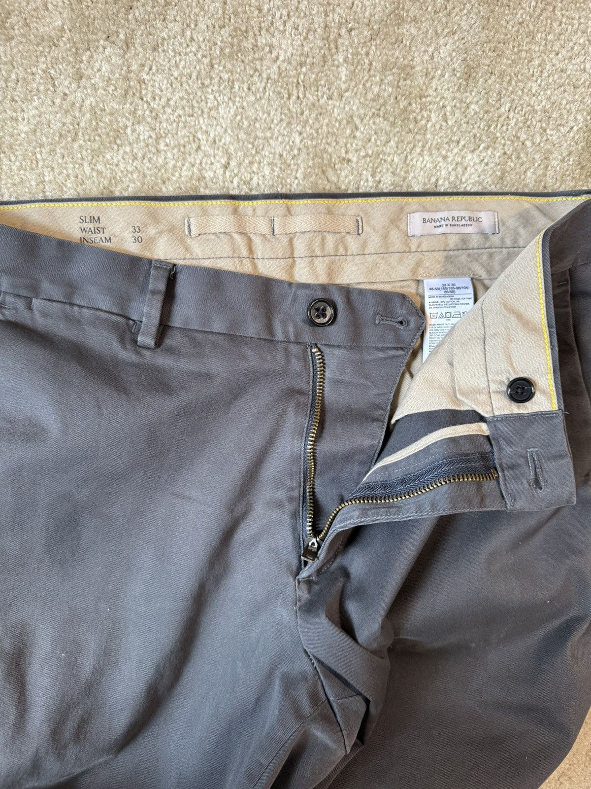 Banana Republic Banana Republic Chino Pants Size US 33 - 4 Thumbnail