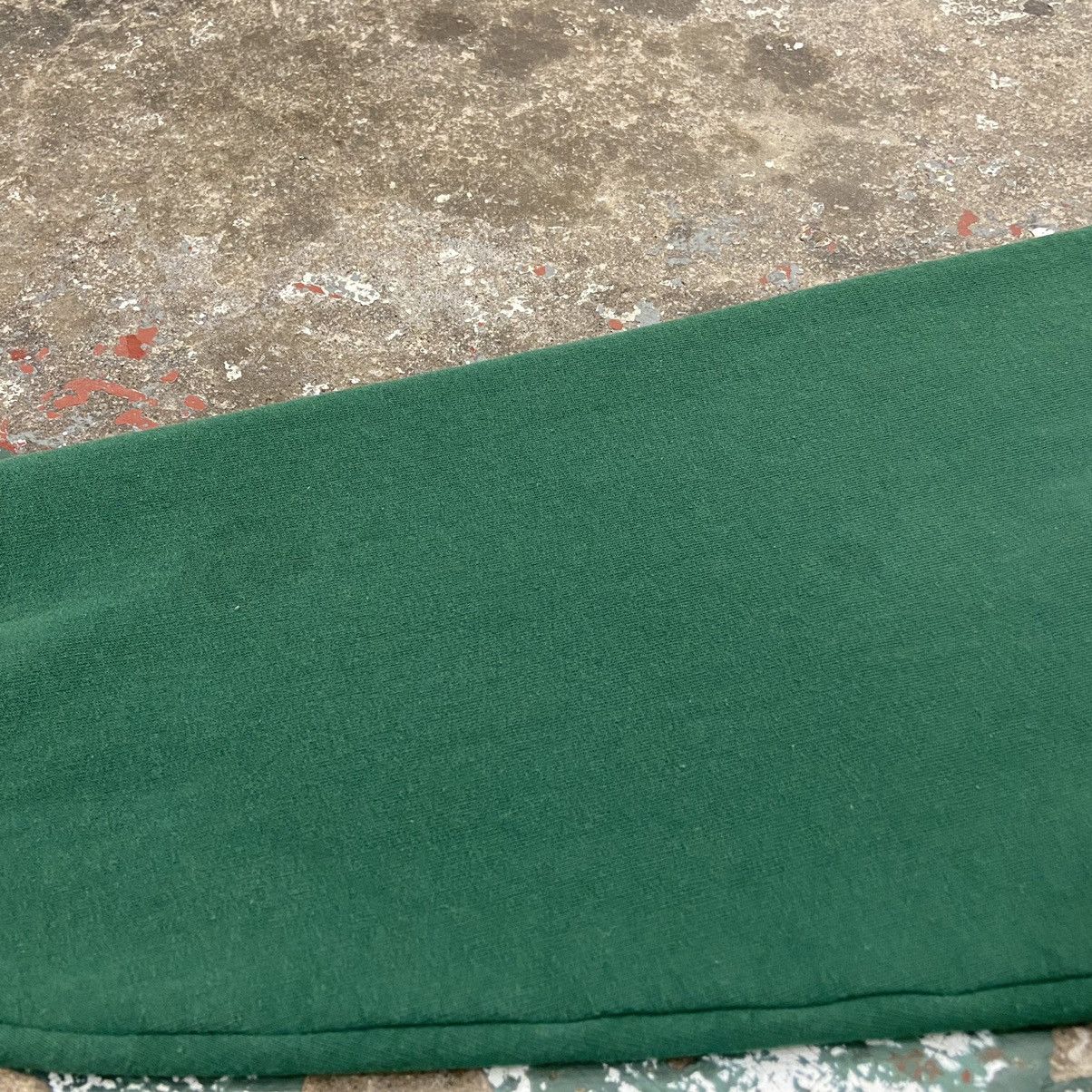 Hanes × Vintage Vintage 1990s Forest Green Sweatpants Size US 27 - 3 Thumbnail