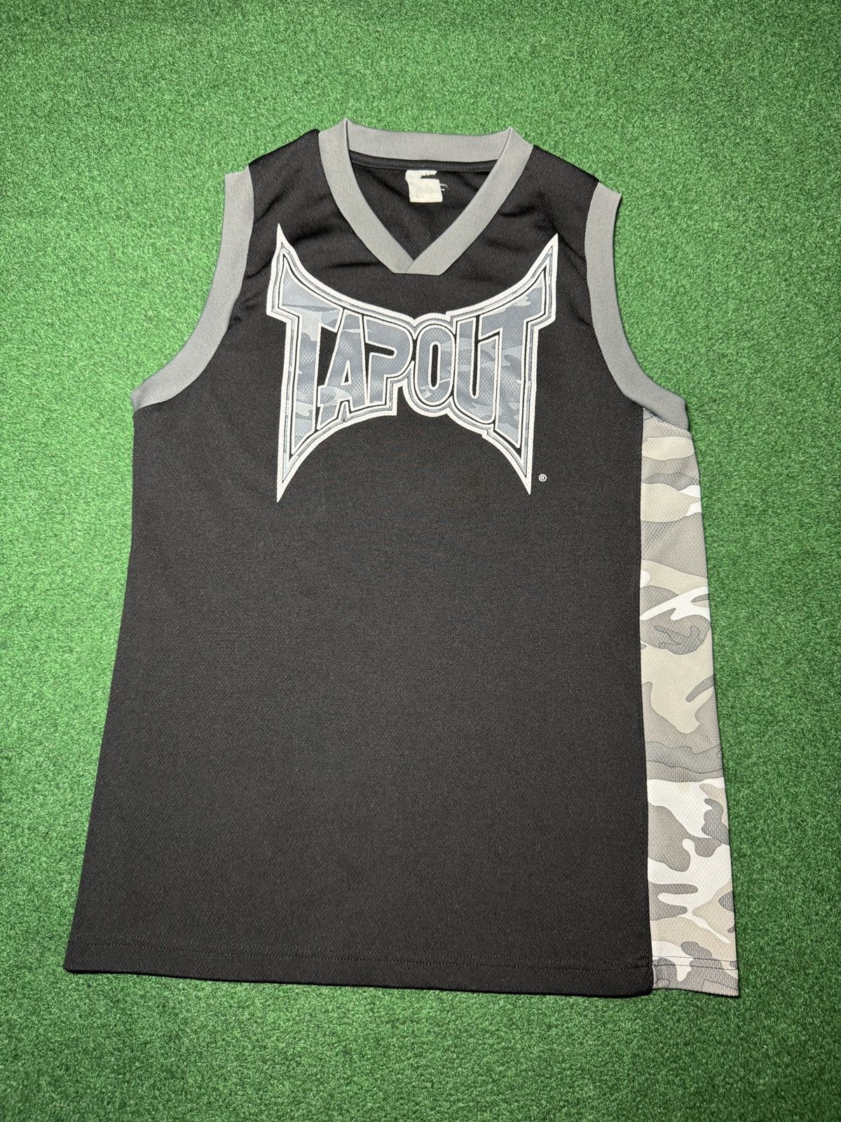 Vintage Y2K Tap Out John Cena MMA Elite Grunge Black Tank Top Size US M / EU 48-50 / 2 - 1 Thumbnail