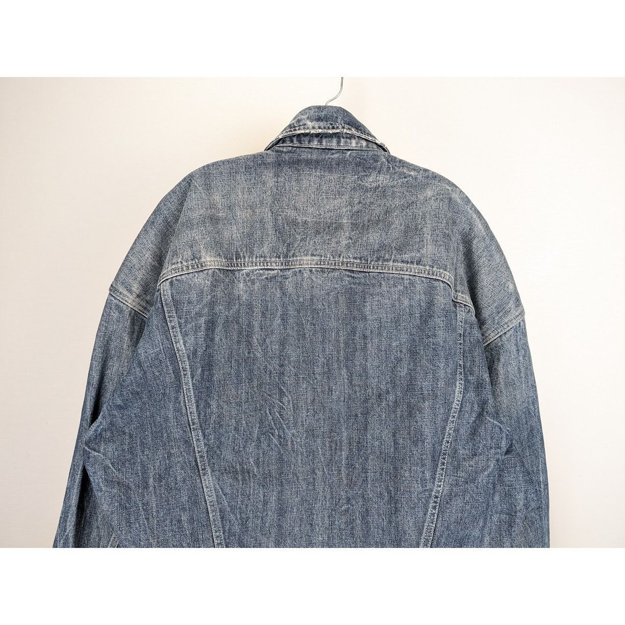 Martine Rose o1rshd1 Denim Jacket in Blue Size US L / EU 52-54 / 3 - 16 Thumbnail