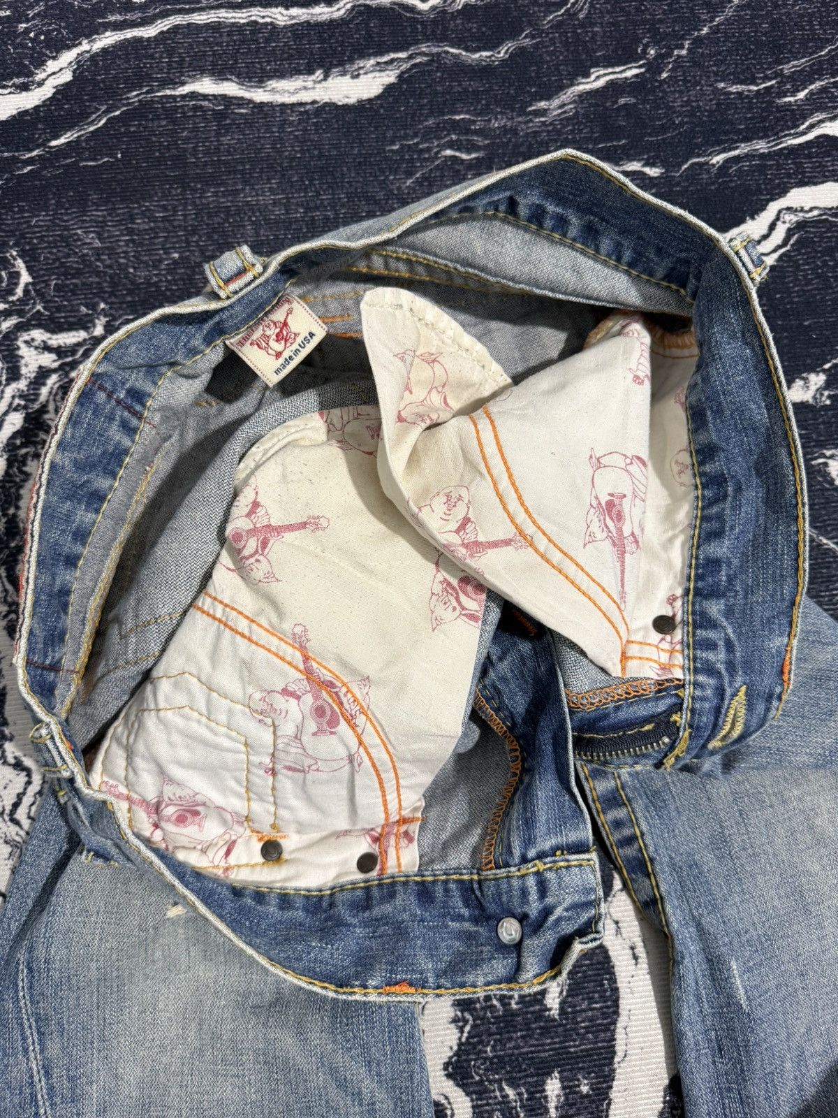 True Religion True religion world tour section rainbow joey jeans bootcut Size US 30 / EU 46 - 14 Thumbnail