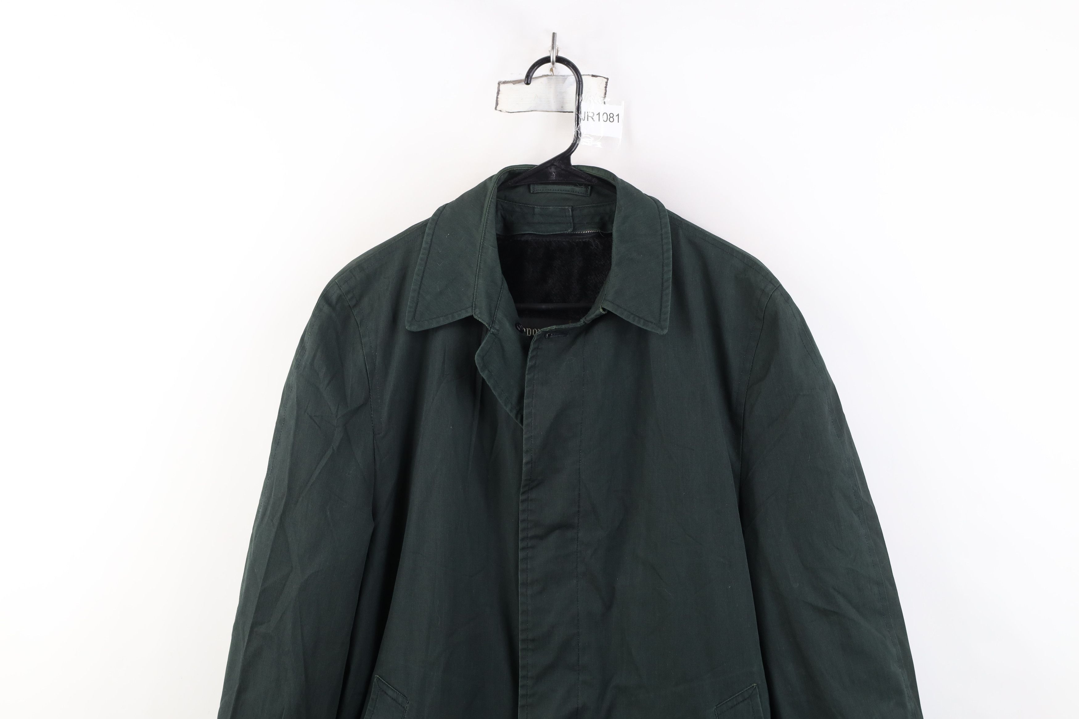 Vintage Vintage 70s Streetwear Trench Coat Rain Jacket Green USA Size US L / EU 52-54 / 3 - 2 Thumbnail