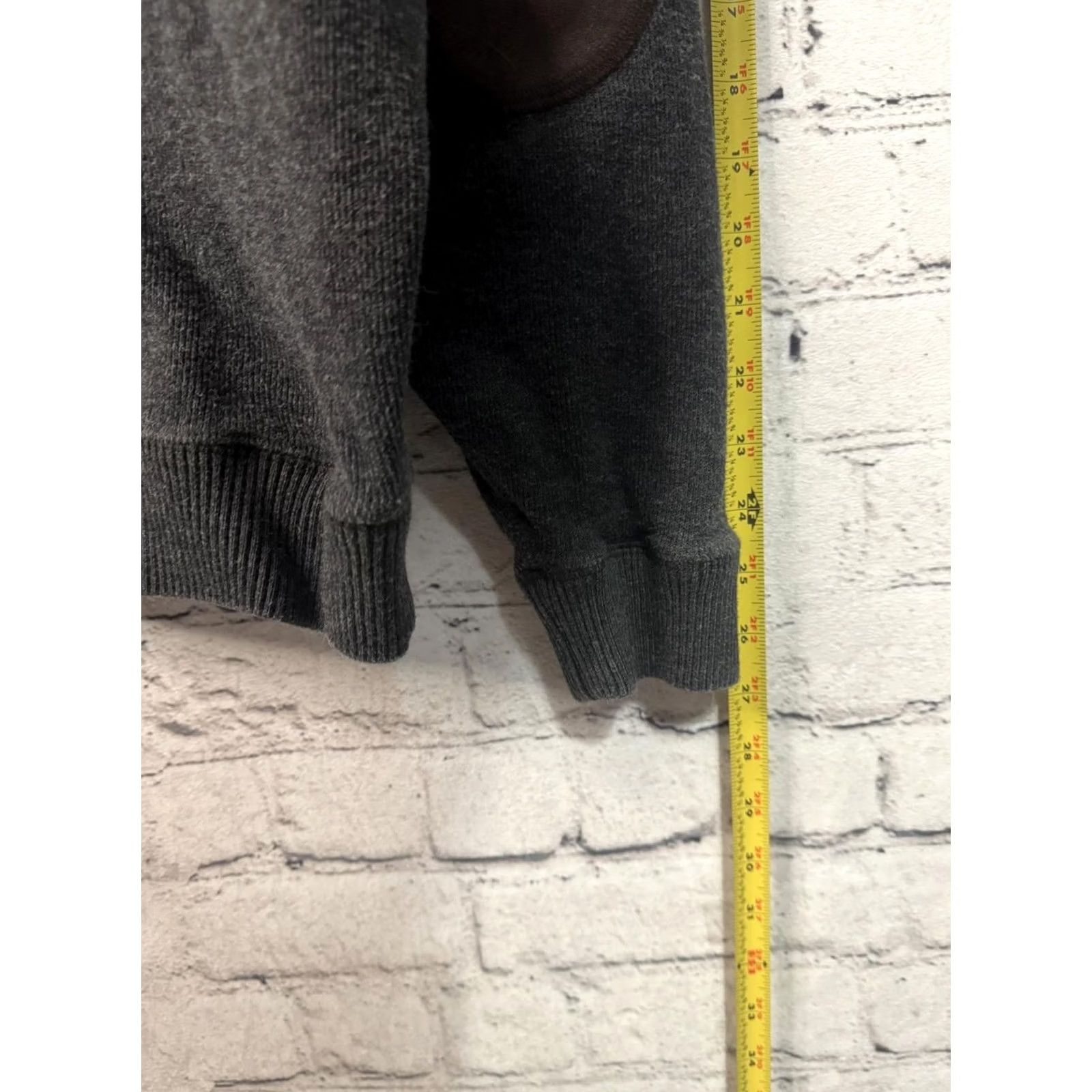 Cremieux Cremieux Men's Half Zip Sweater Charcoal Gray XL Windbreaker Jacket with Zipper Size US XL / EU 56 / 4 - 5 Thumbnail