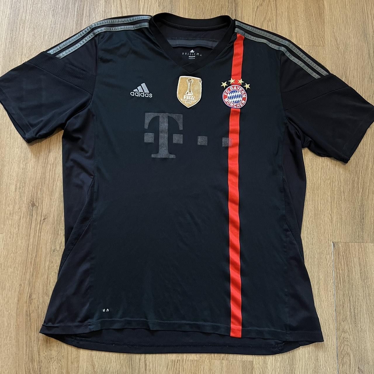 Adidas Adidas Bayern Munich 2014-15 Away shirt Football Size US XL / EU 56 / 4 - 1 Thumbnail