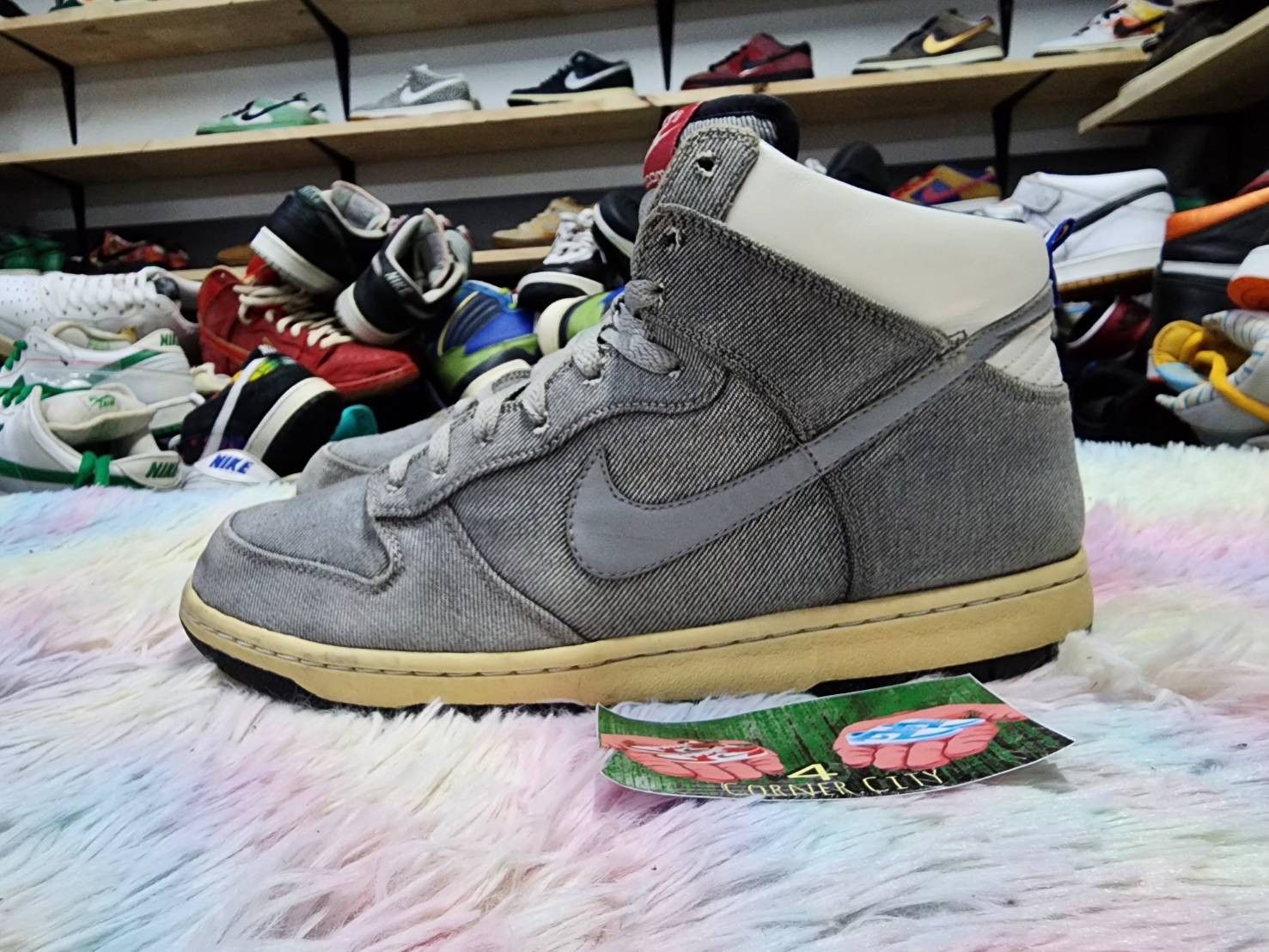 Nike Dunk High Denim French Football