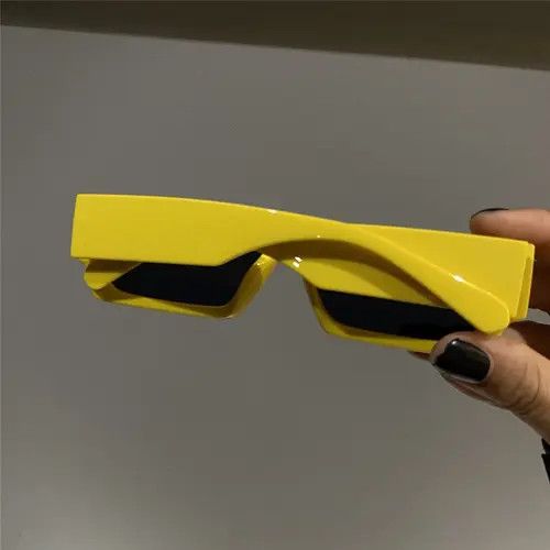 Designer × Vintage Retro square sunglasses Size ONE SIZE - 4 Thumbnail